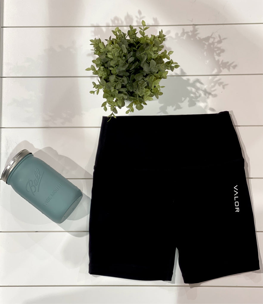 High Waisted Workout Shorts - VALOR FITNESS CLOTHING